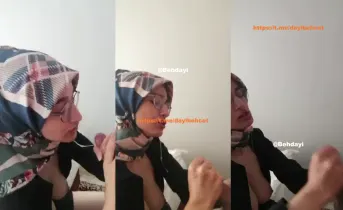 Türbanlı Sevim ifşa videoları part 5