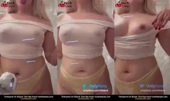 Lera’nın Sakso İfşası: Su Tutarak Memeleri Okşadı