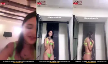 Üvey Kardeşin İç Çamaşırını Altına Girdi