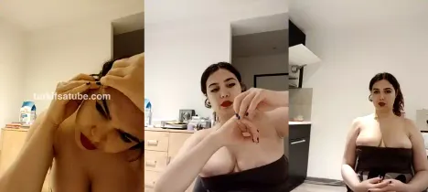 Stripchat – Buse Tarsus  – Türk Balık Etli Türk kızı ifşa videoları Part 33